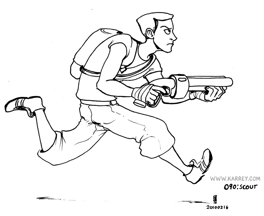 team fortress 2 spy coloring pages - photo #1