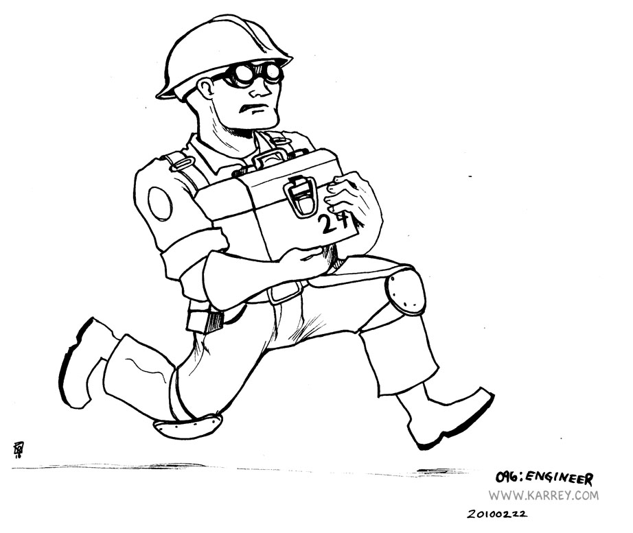 team fortress 2 spy coloring pages - photo #2